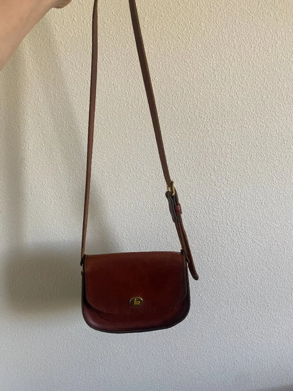 Tanner Goods Leather Crossbody Bag